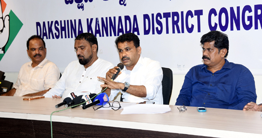 Dakshina Kannada District Congress Labour Cell president Lawrence D&rsquo;Souza